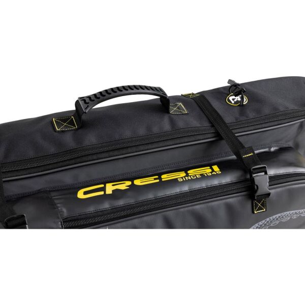 Cressi Piovra Dry Sırt Çantası BLACK - YELLOW - 90L