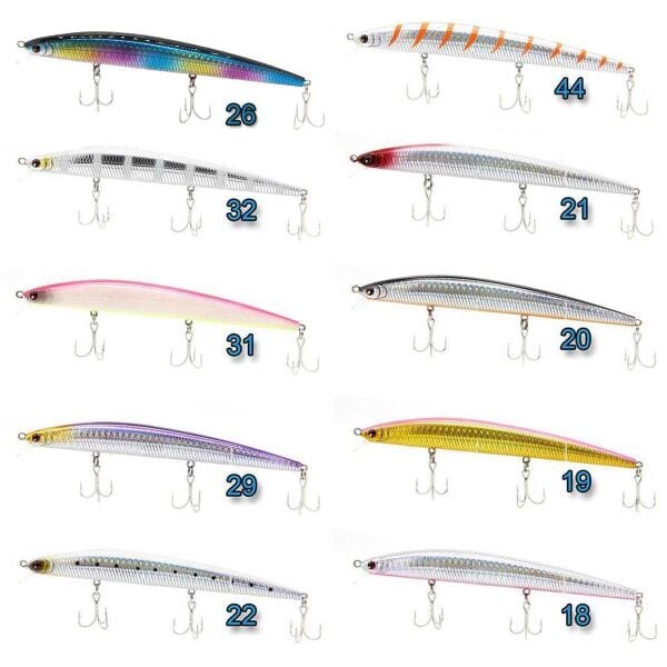 Kendo Seabass Minnow 19.7Gr 145MM Floating Suni Yem