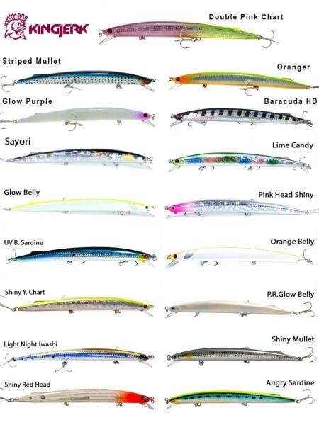 Fujin Kingjerk Sinking 19 cm 34 gr Suni Yem KJ02