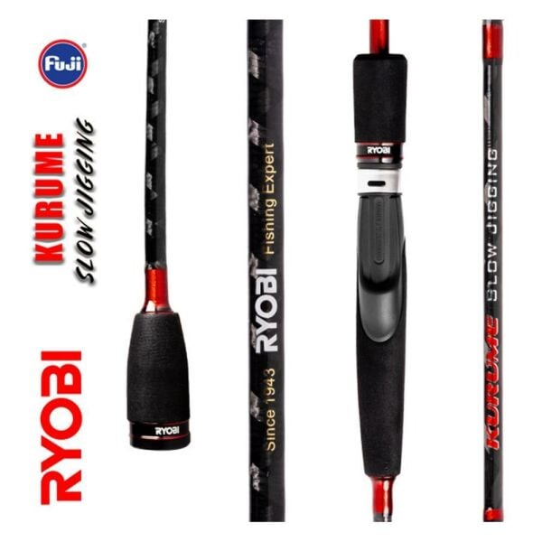 Ryobi Kurume Slow Jigging 198cm 60-200gr Olta Kamışı