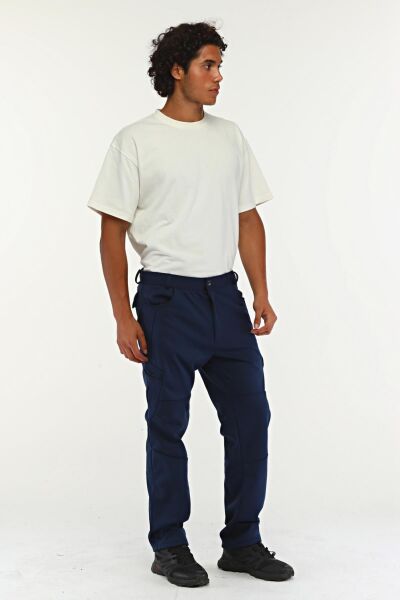 North Trace Expedition Kargo Cepli Erkek Softshell Pantolon LACİVERT - M