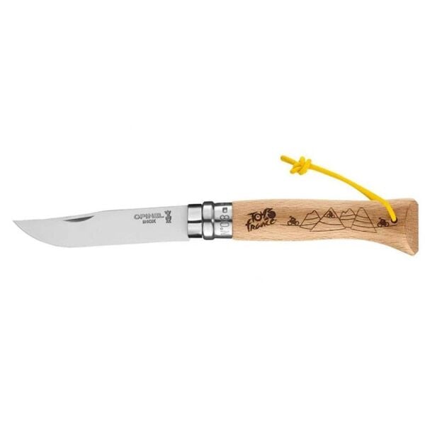 Opinel 2021 Tour de France Engraved No 08 Paslanmaz Çelik Çakı