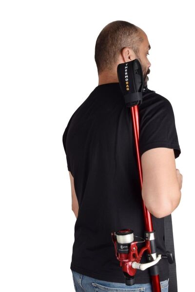 Thermobag Ayarlanabilir Kamış Koruma Kılıfı (Kamış Askısı) Kamuflaj Orman