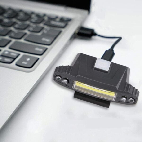 Black Watton 100 Lümen Şarjlı Şapka Lambası