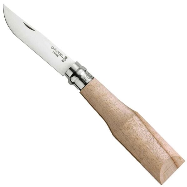 Opinel No 8 Ceviz Ağacı Saplı Paslanmaz Çelik Çakı