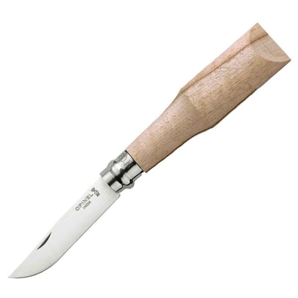 Opinel No 8 Ceviz Ağacı Saplı Paslanmaz Çelik Çakı