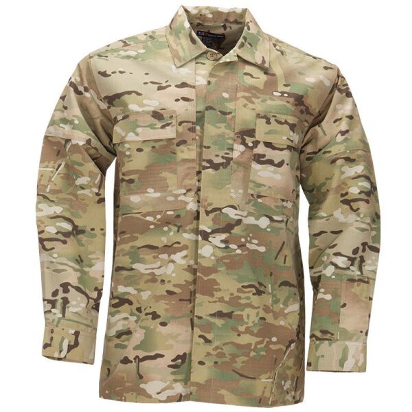 5.11 RipStop TDU L/S Shirt Uzun Kollu Gömlek (MultiCam) XXL
