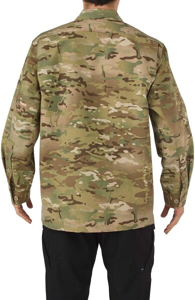 5.11 RipStop TDU L/S Shirt Uzun Kollu Gömlek (MultiCam) XXL