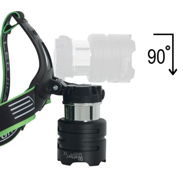 Black Watton TEX6 Led Şarjlı Kafa Lambası