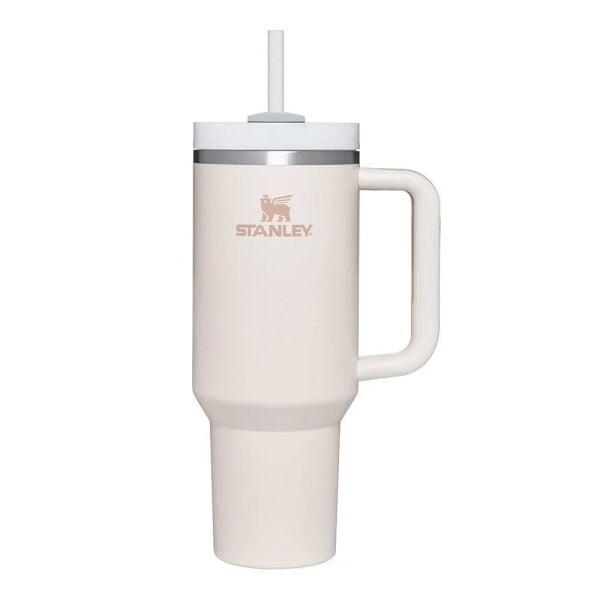 Stanley Quencher Pipetli Termos Bardak 1.18 Lt Rose Quartz