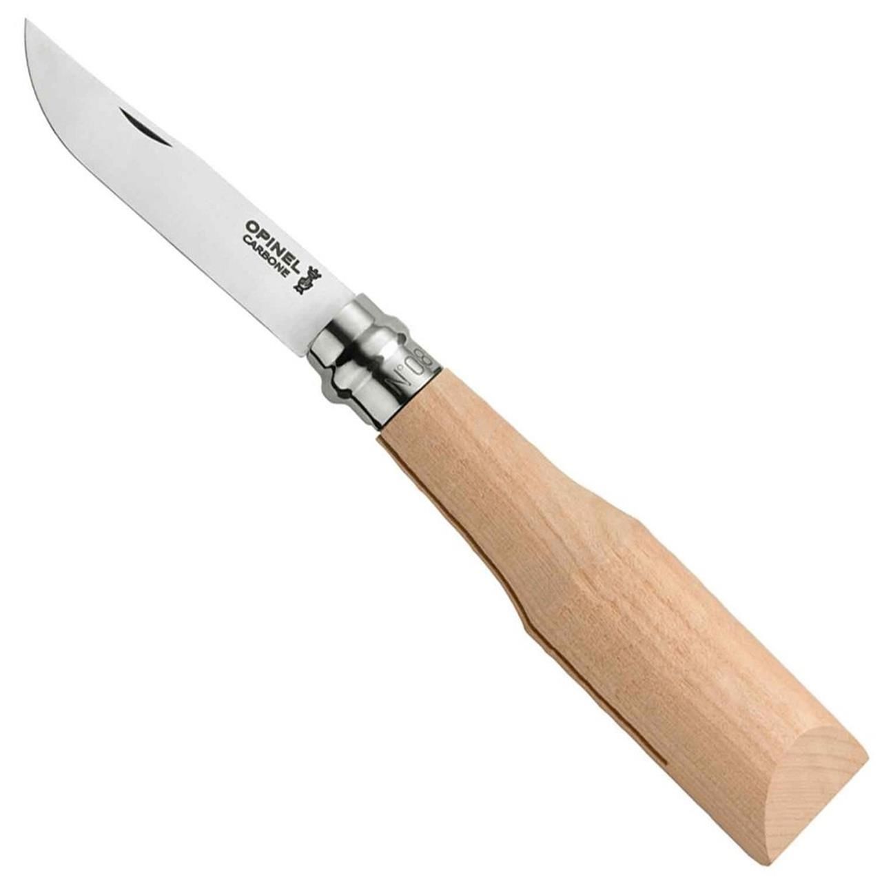 Opinel No 8 Kiraz Ağacı Saplı Karbon Çelik Çakı