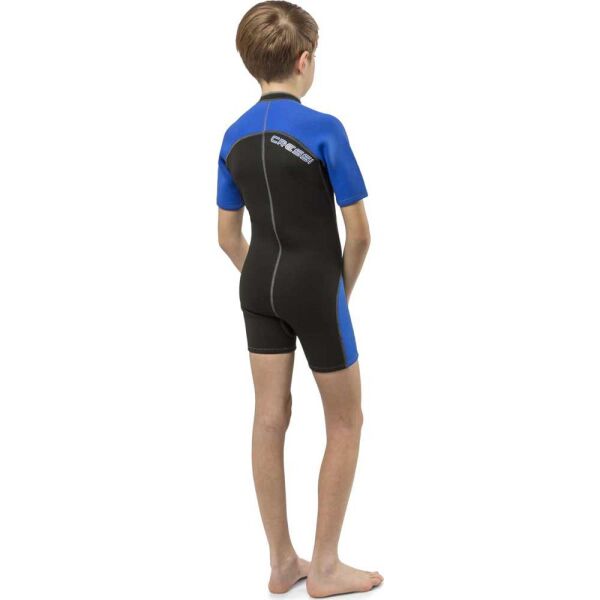 Cressi Lido Junior Shorty Dalış Elbisesi BLACK / BLUE - 2MM - L (12/13 YAŞ)