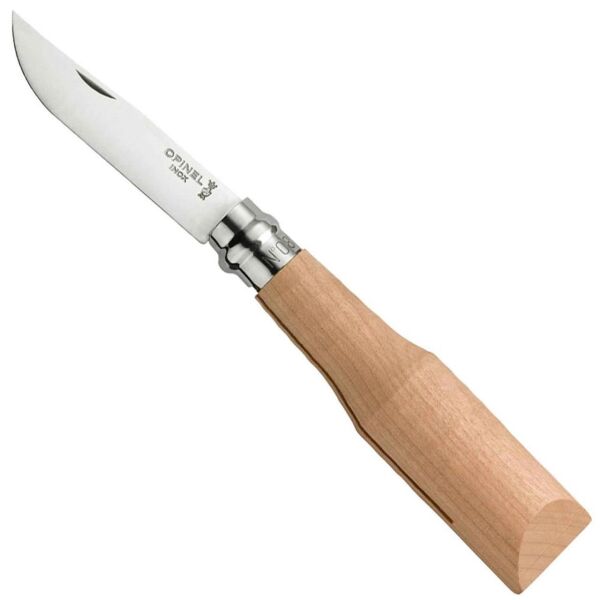 Opinel No 8 Kiraz Ağacı Saplı Paslanmaz Çelik Çakı