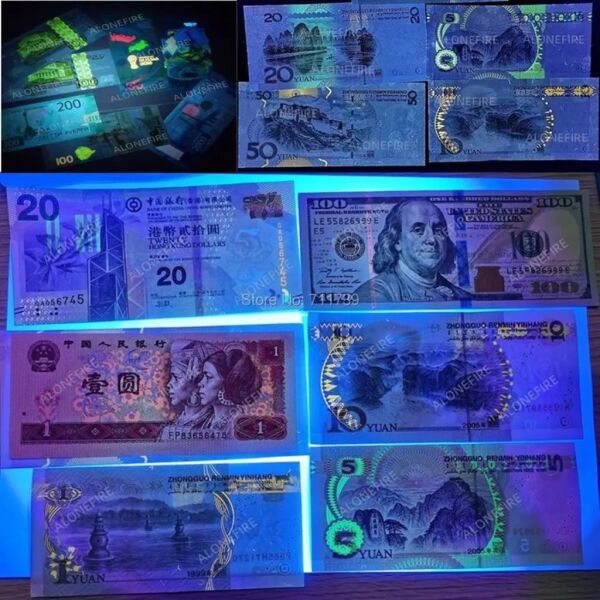 Black Watton 15 Watt 365NM Ultraviyole Sahte Para Işığı