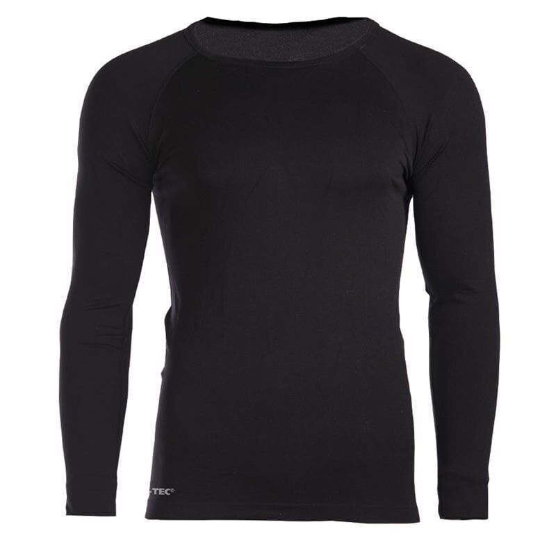 Sturm Uzun Kollu İçlik Üst | Siyah S-M