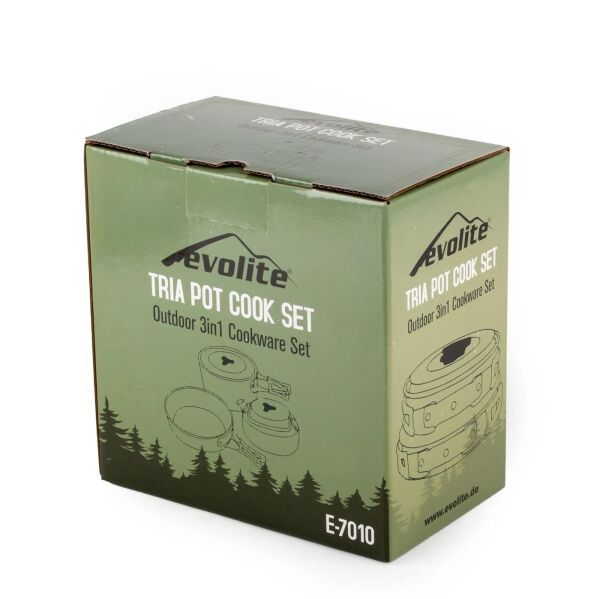 Evolite Tria Pot Çaydanlıklı Tencere Seti