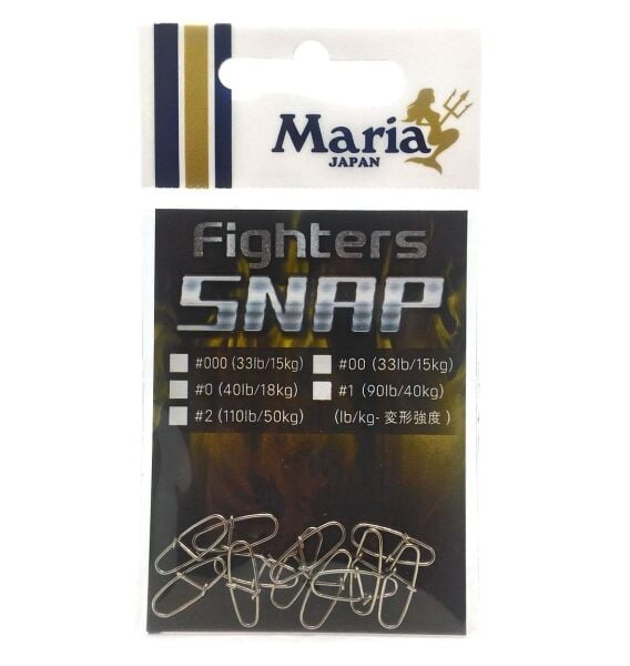 Maria Fighters Snap Rapala Klipsi NO:0