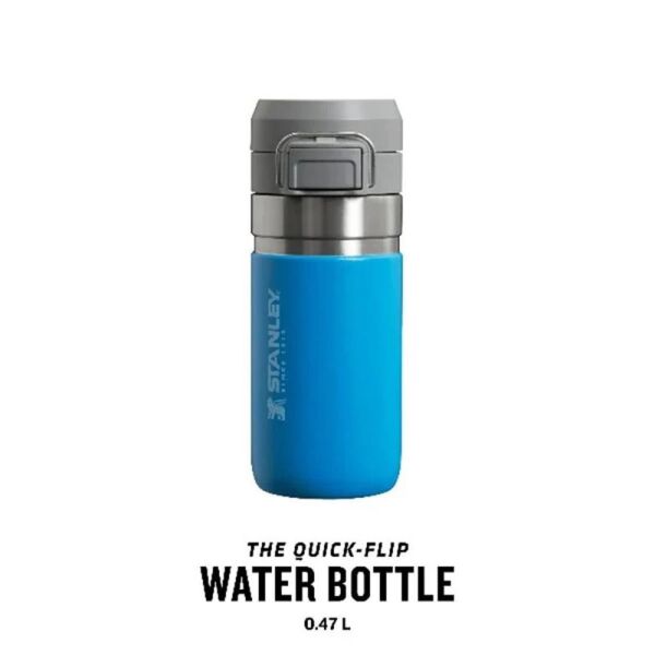 Stanley The Quick Flip Paslanmaz Çelik Soğuk Su Termosu 0.47 LT MAVİ