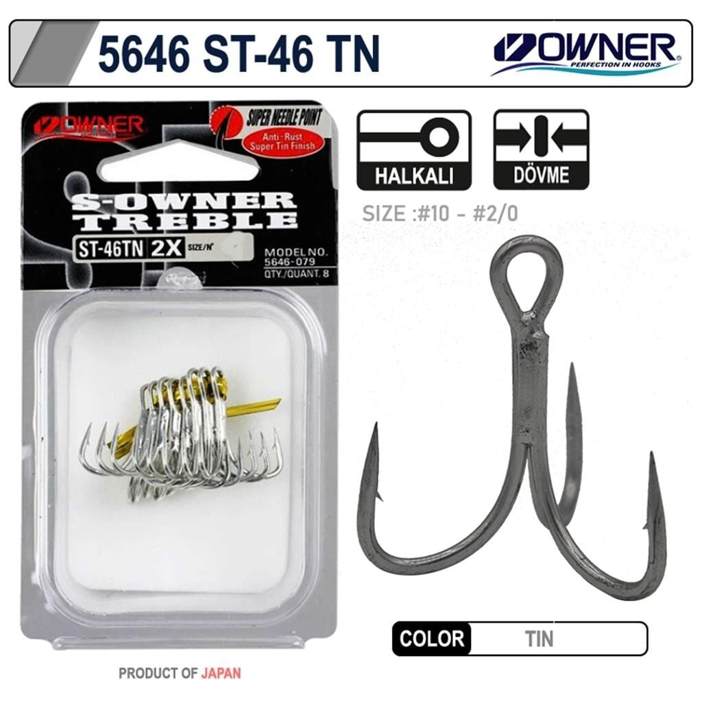 Owner 5646 ST-46TN 2X Tin Çarpma İğne NO:4