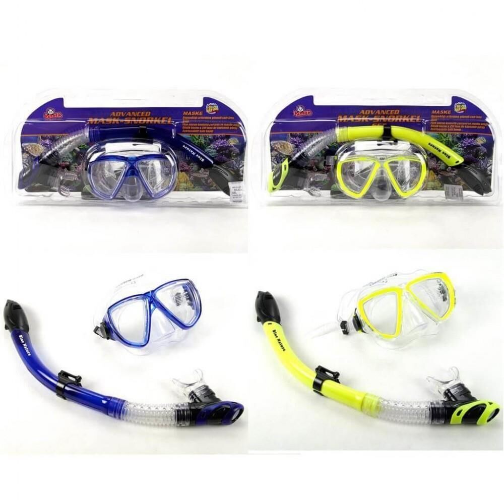 Blue Nature Advanced Maske Şnorkel Set M/L
