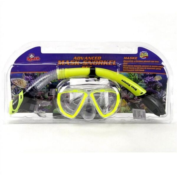 Blue Nature Advanced Maske Şnorkel Set M/L
