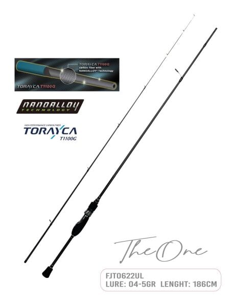 Fujin TheOne 186cm 04-5gr LRF Kamışı 622UL