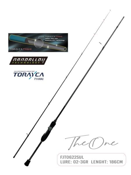 Fujin TheOne 186cm 02-3gr LRF Kamışı 622SUL