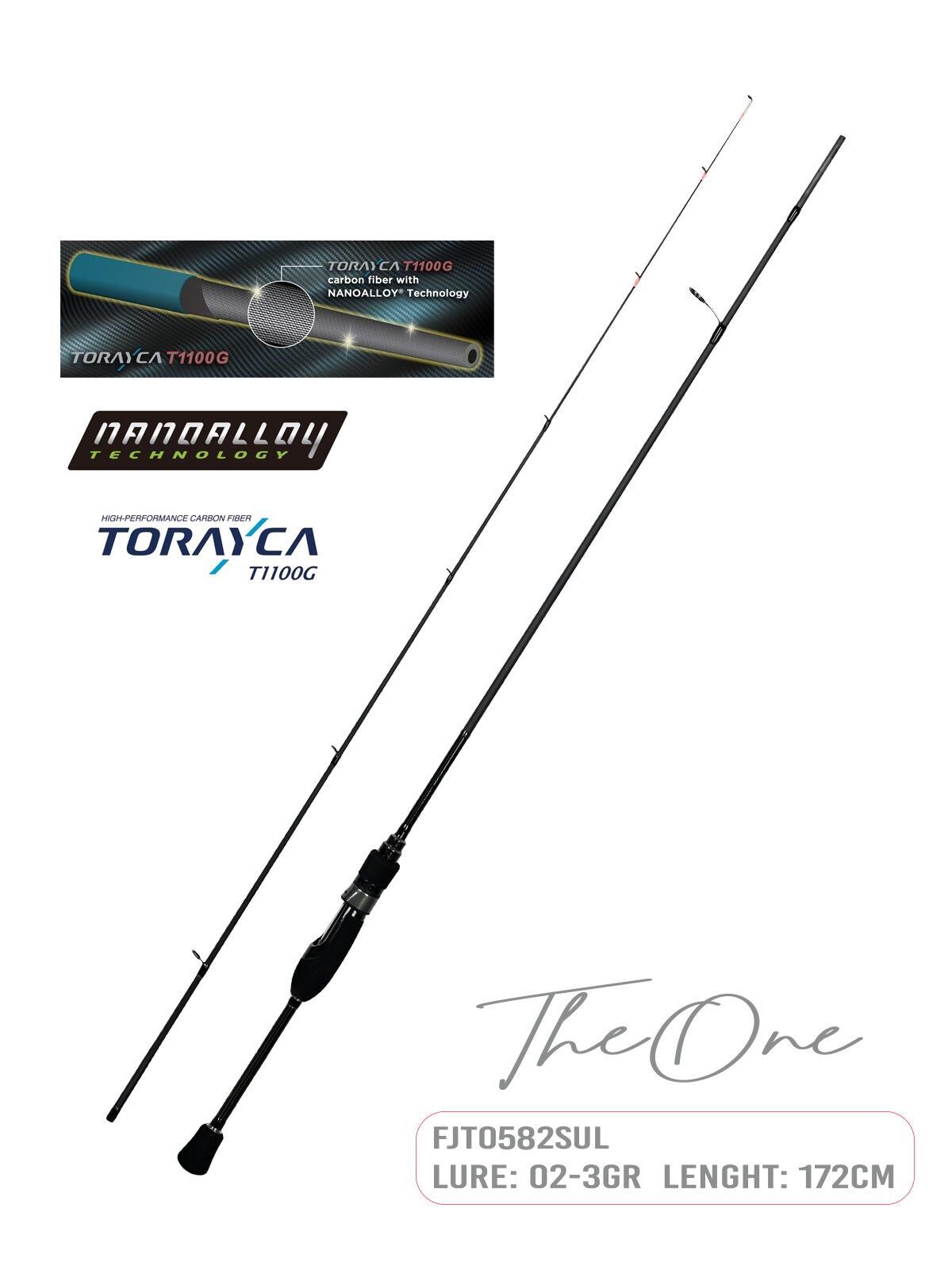 Fujin TheOne 172cm 02-3gr LRF Kamışı 582SUL