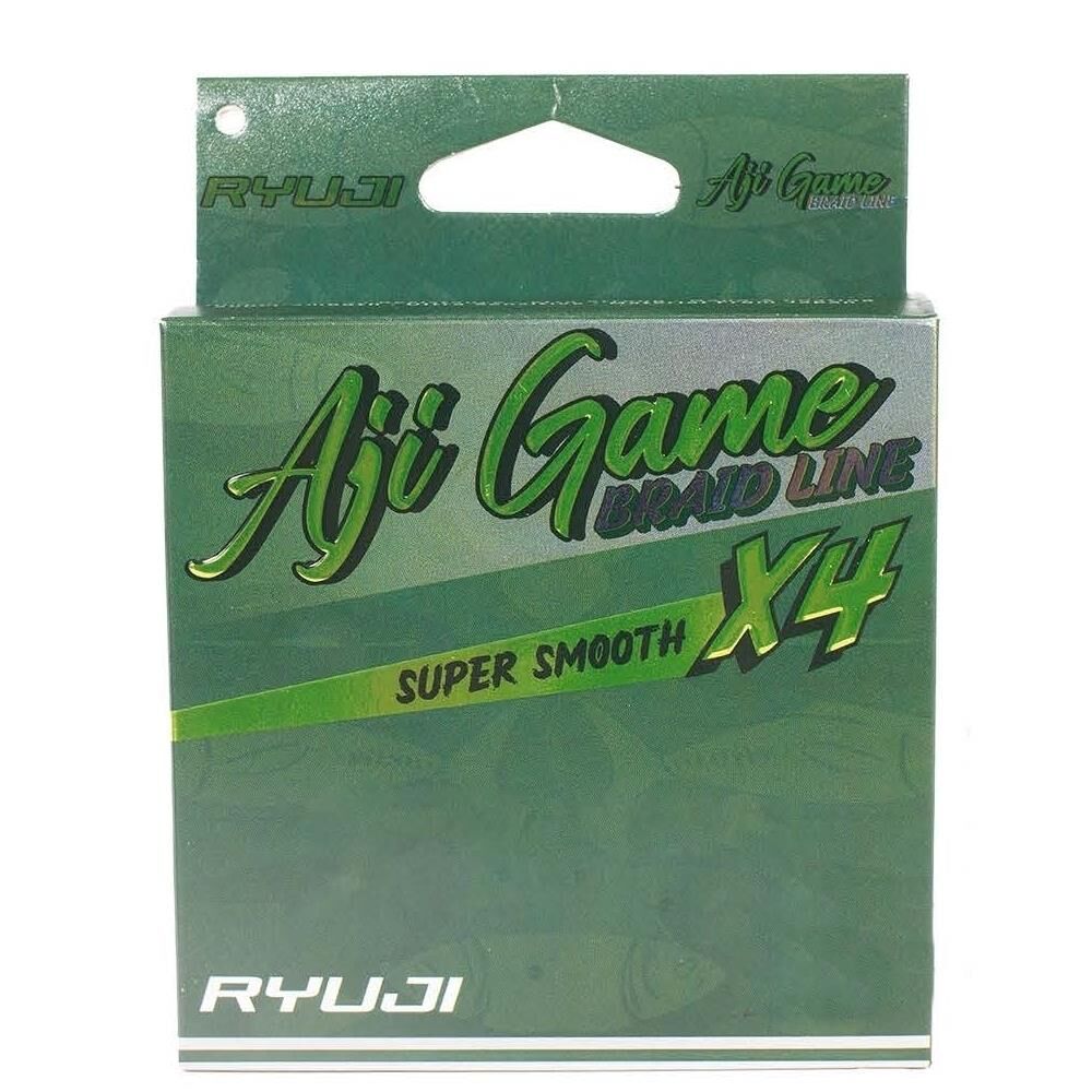 Ryuji Aji Game x4 Süper Smooth İp Misina Dark Green - 150 MT - 0,04 MM