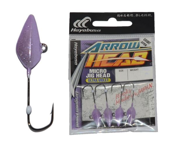 Hayabusa Arrow Micro Jig Head Ultra Violet No:6 1,5 Gr