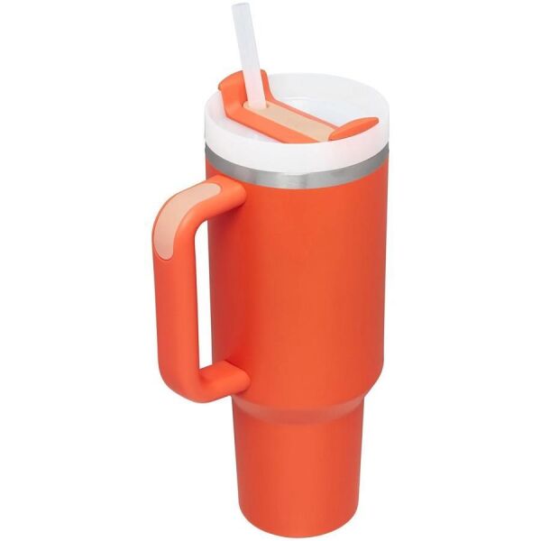 Stanley Quencher H2.O FlowState Tumbler Pipetli Termos Bardak 1.18 Lt TURUNCU