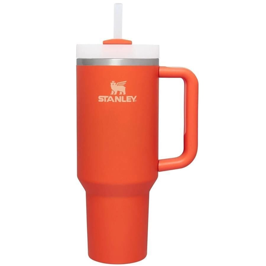 Stanley Quencher H2.O FlowState Tumbler Pipetli Termos Bardak 1.18 Lt TURUNCU