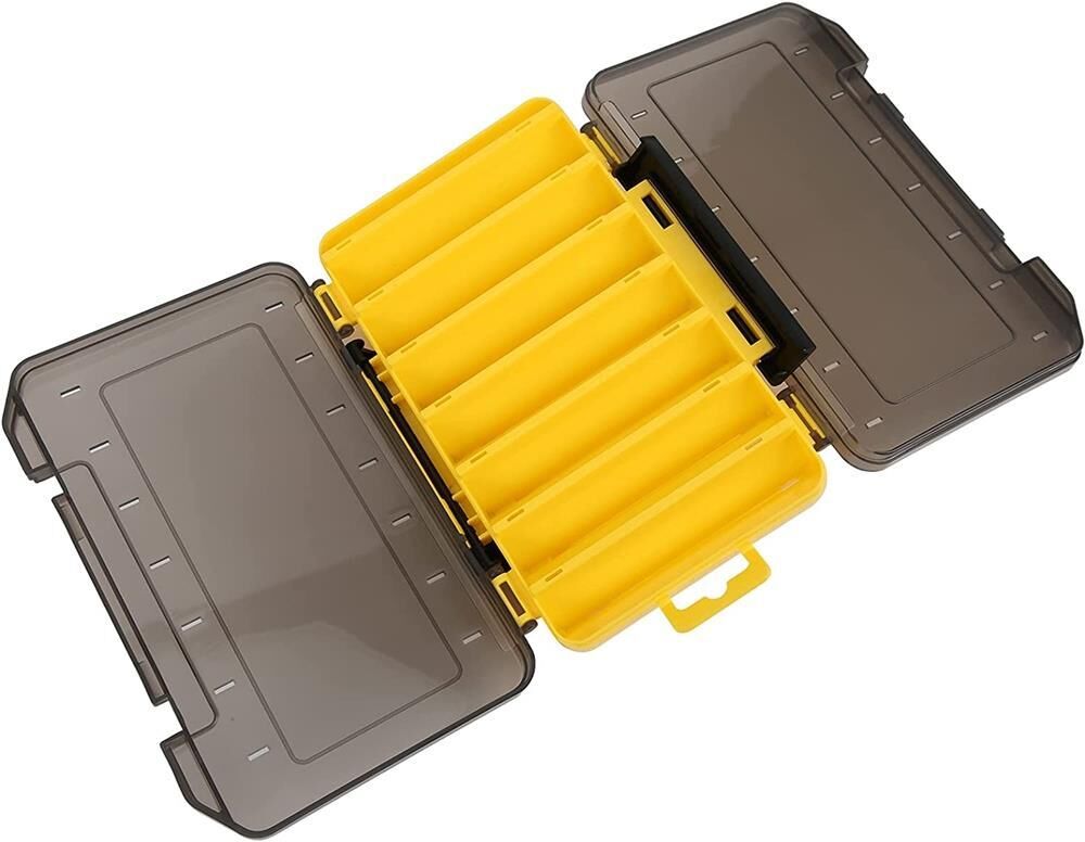 Sea Horse Lure Box Çift Taraflı 195*110*35 cm ( L ) Suni Yem Kutusu Sarı