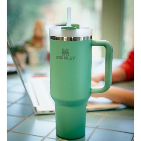 Stanley Quencher H2.O FlowState Tumbler Pipetli Termos Bardak 1.18 Lt AÇIK YEŞİL