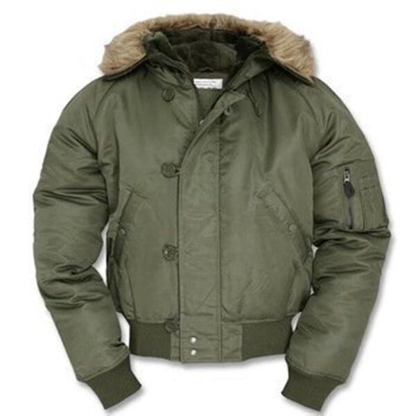 Sturm N-2B Yeşil Kapüşonlu Mont