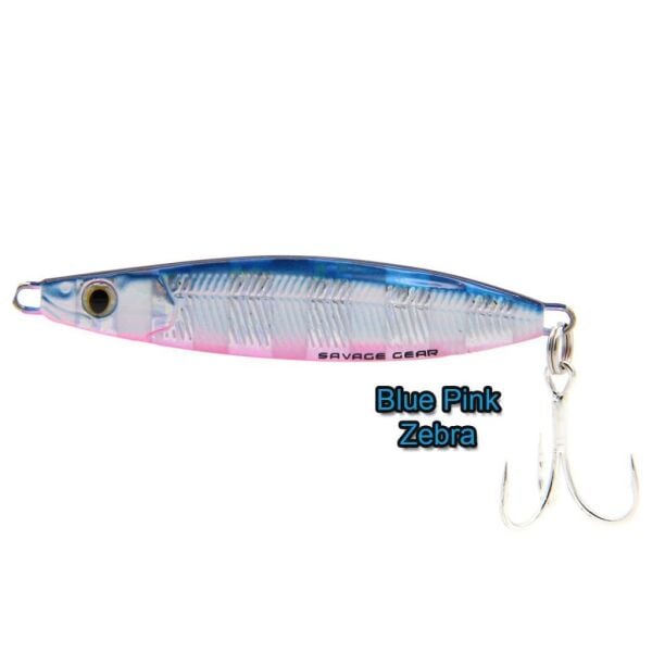 Savage Gear Psycho Sprat 35Gr 7,3cm Jig Yem Blue Pink Zebra