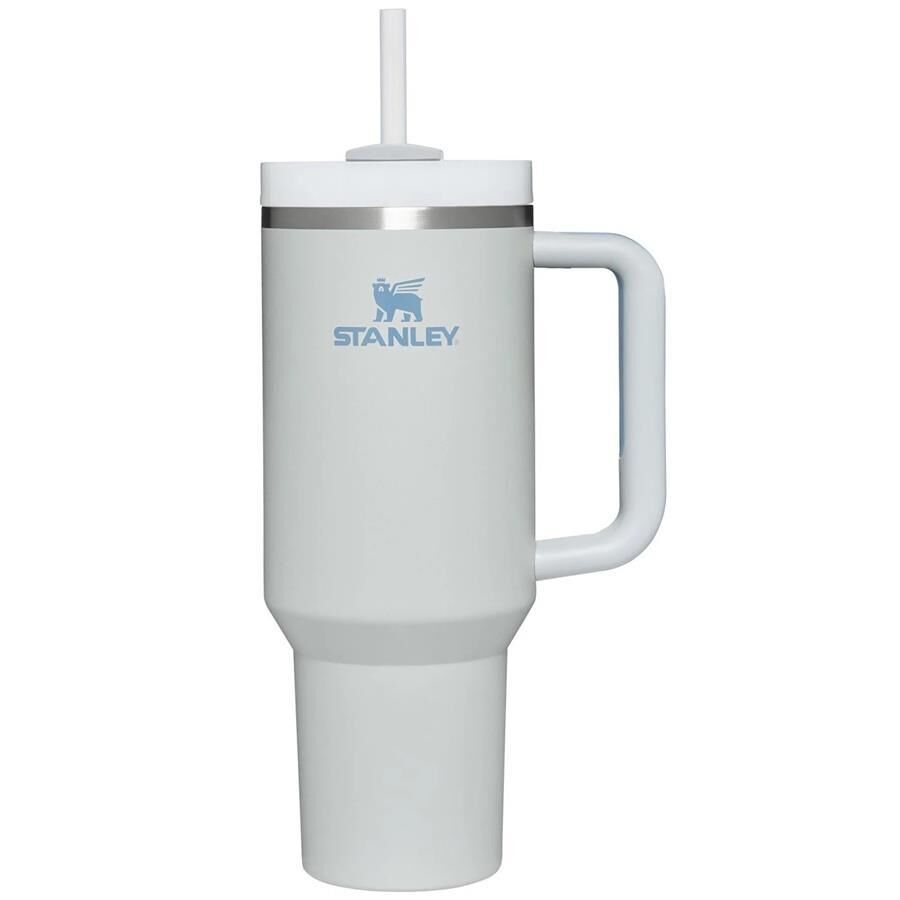Stanley Quencher H2.O FlowState Tumbler Pipetli Termos Bardak 1.18 Lt Açık Gri