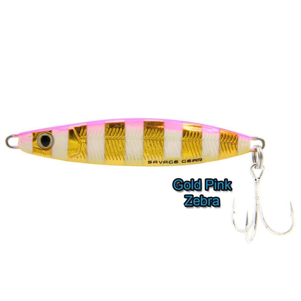 Savage Gear Psycho Sprat 35Gr 7,3cm Jig Yem Gold Pink Zebra