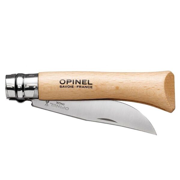 Opinel Inox No 12 Kayın Saplı Paslanmaz Çelik Çakı