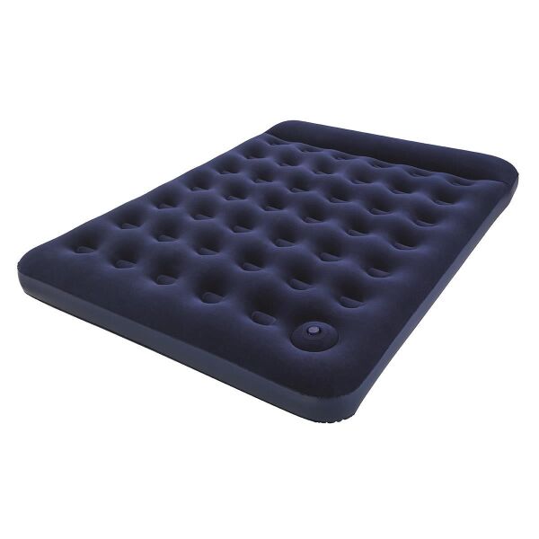 Bestway Pavillo Queen Flocked Air Bed Çift Kişilik Şişme Kamp Yatak Lacivert