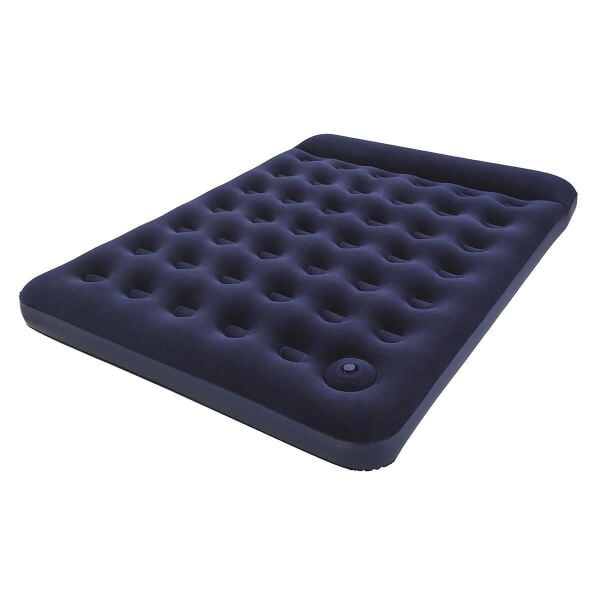 Bestway Pavillo Queen Flocked Air Bed Çift Kişilik Şişme Kamp Yatak Lacivert