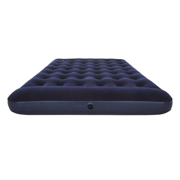 Bestway Pavillo Queen Flocked Air Bed Çift Kişilik Şişme Kamp Yatak Lacivert