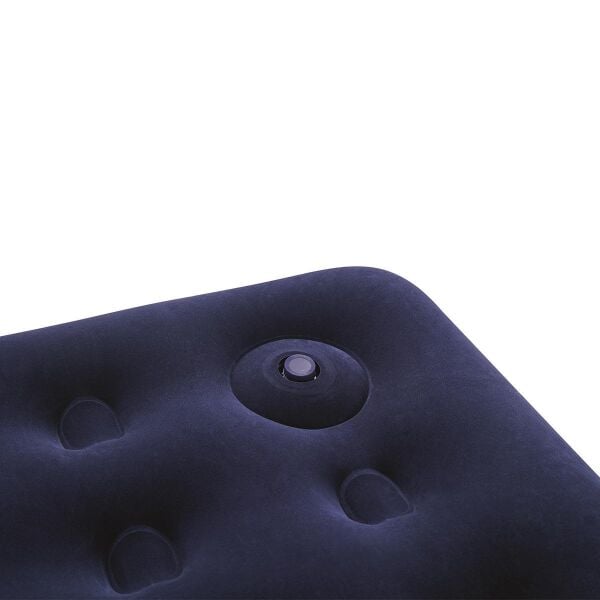 Bestway Pavillo Queen Flocked Air Bed Çift Kişilik Şişme Kamp Yatak Lacivert