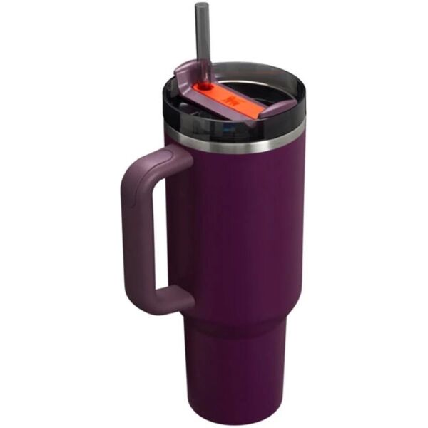 Stanley Quencher H2.O FlowState Tumbler Pipetli Termos Bardak 1.18 Lt Plum