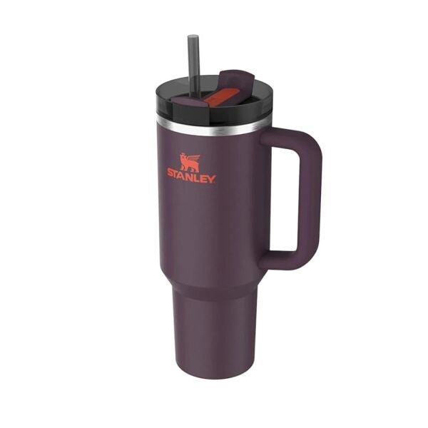 Stanley Quencher H2.O FlowState Tumbler Pipetli Termos Bardak 1.18 Lt Plum