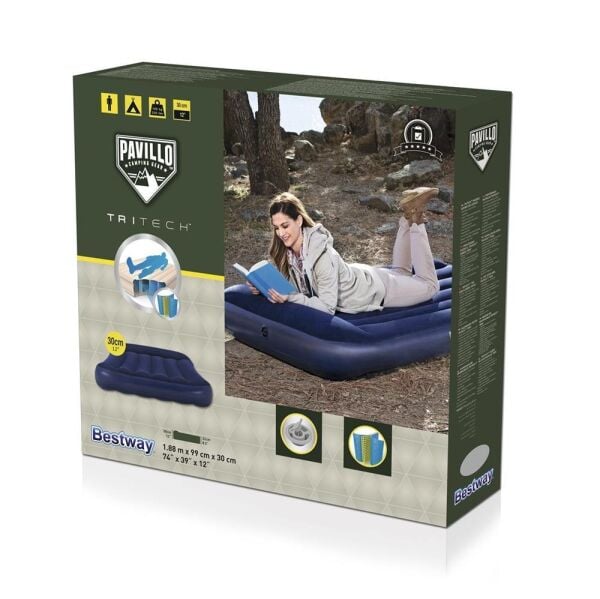 Bestway Pavillo TriTech Twin Şişme Yatak 188*99*30cm