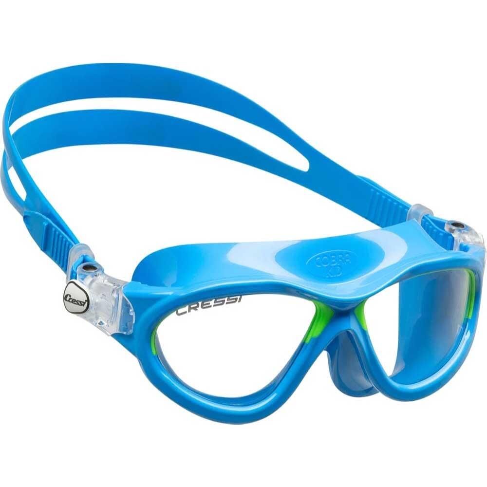 Cressi Mini Cobra Deniz Gözlüğü Light Blue/Lime