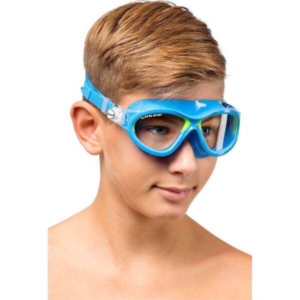 Cressi Mini Cobra Deniz Gözlüğü Light Blue/Lime