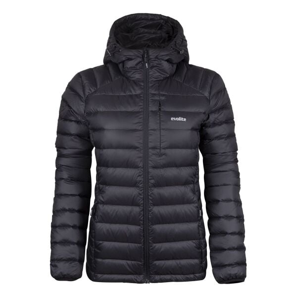 Evolite DownTouch Bayan Kaz Tüyü Mont - Siyah XS