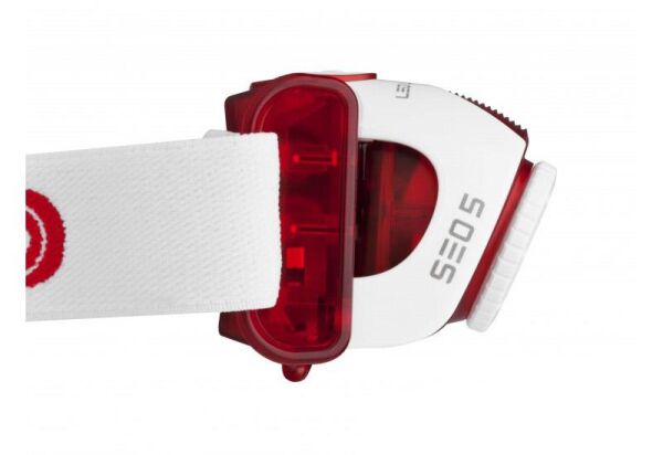 Ledlenser SEO5 Kafa Lambası RED
